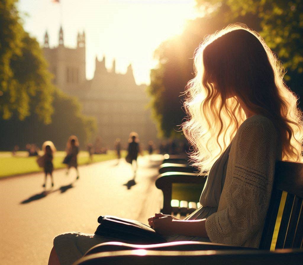On that park bench all&nbsp;alone